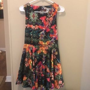 Paradise floral cocktail dress